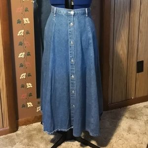 Vintage 1970s denim Skirt